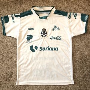Santos Laguna White Replica Jersey Size M